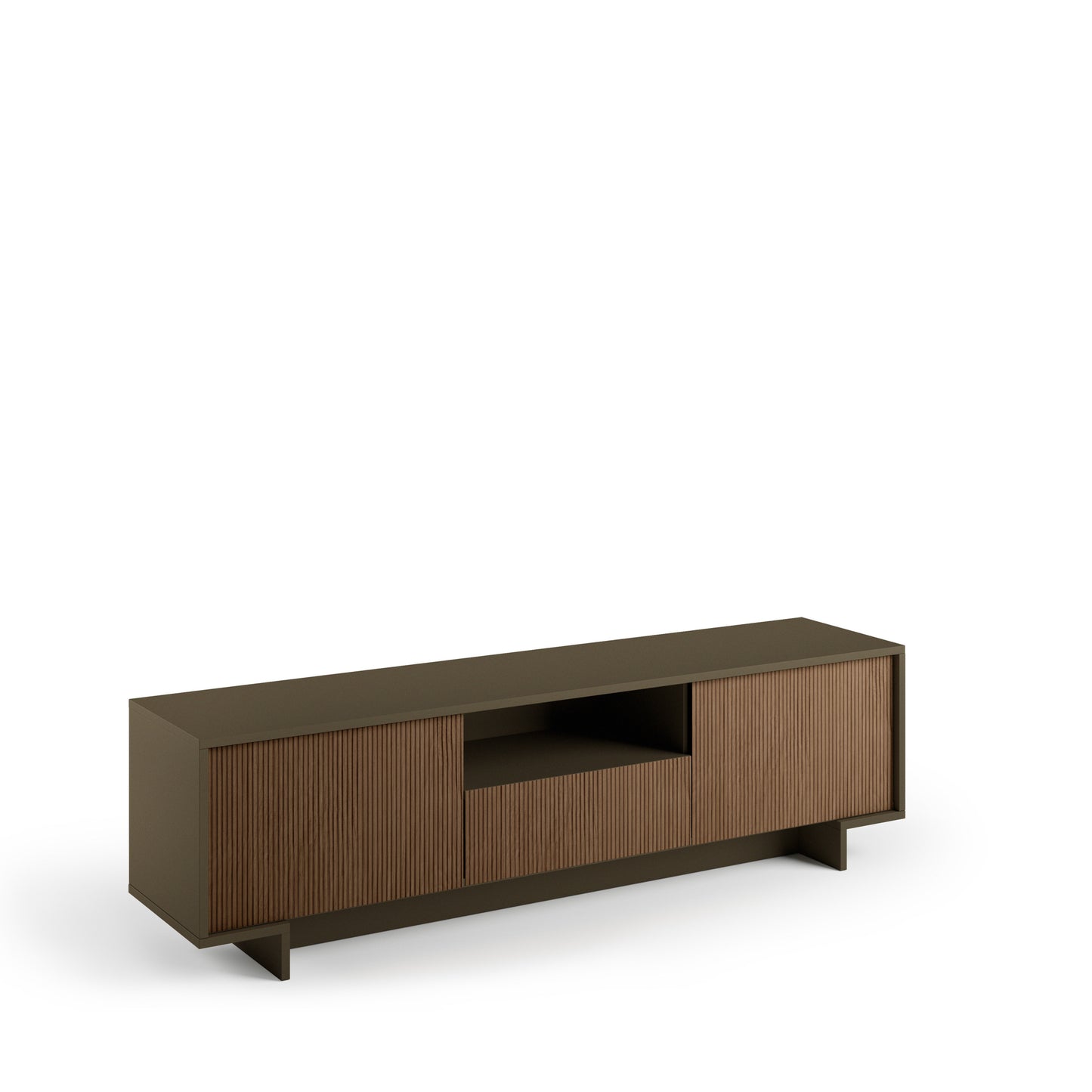 MOBILE PORTA TV CON 2 ANTE E CASSETTO CENTRALE