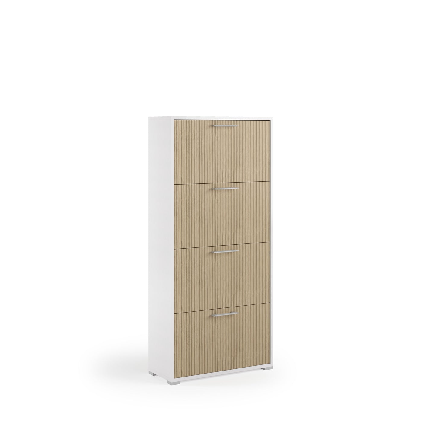 SCARPIERA DOPPIA PROFONDITÀ CON 4 ANTE. FINO A 18 PAIA DI SCARPE.