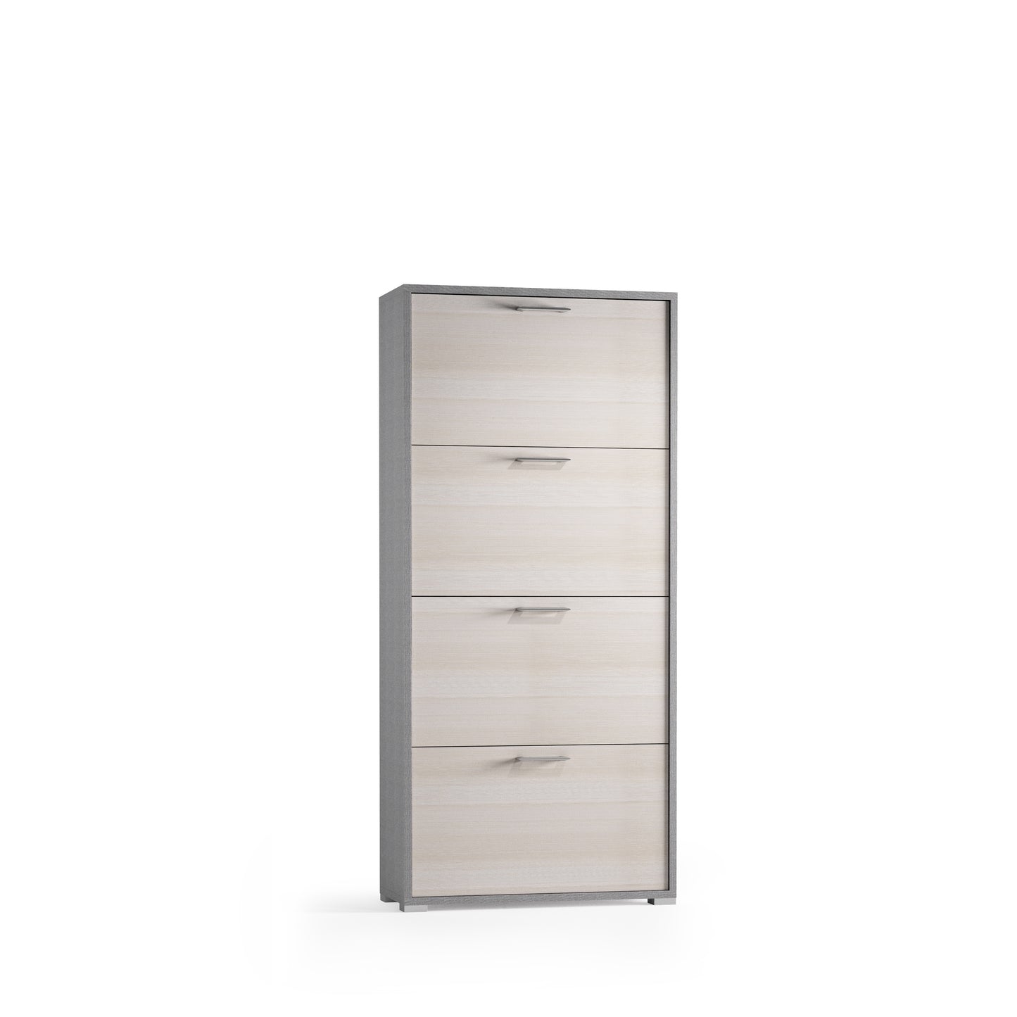 SCARPIERA DOPPIA PROFONDITÀ CON 4 ANTE. FINO A 18 PAIA DI SCARPE.