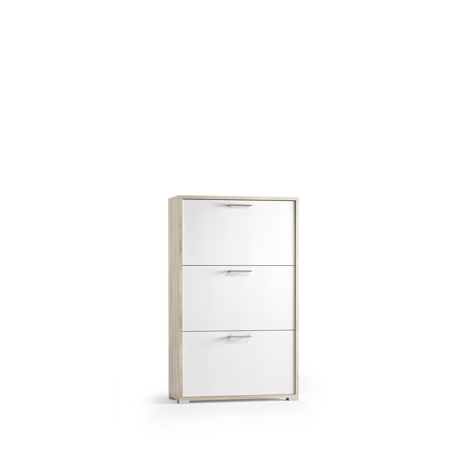 SCARPIERA A DOPPIA PROFONDITÀ CON TRE ANTE. FINO A 18 PAIA DI SCARPE.