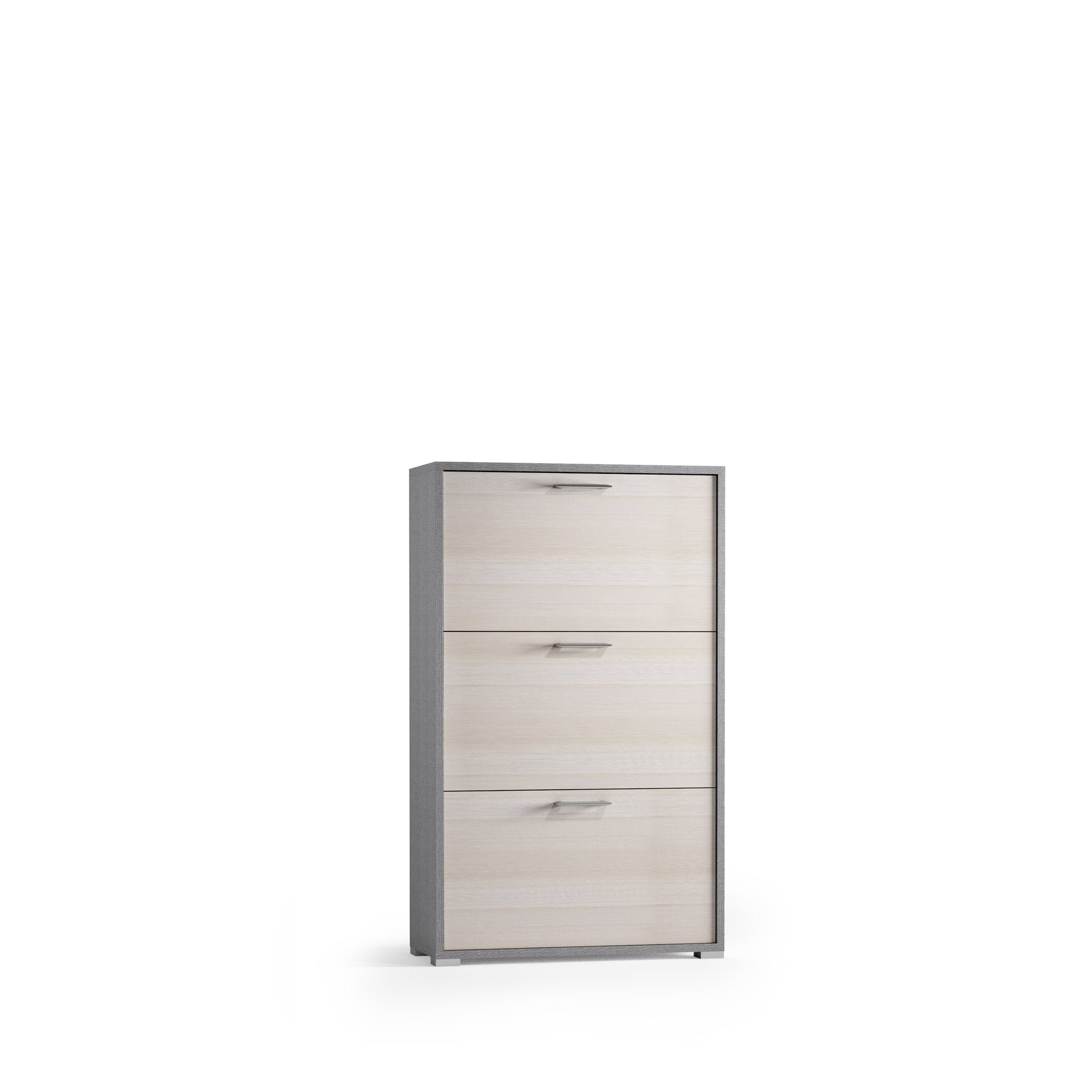 SCARPIERA A DOPPIA PROFONDITÀ CON TRE ANTE. FINO A 18 PAIA DI SCARPE.