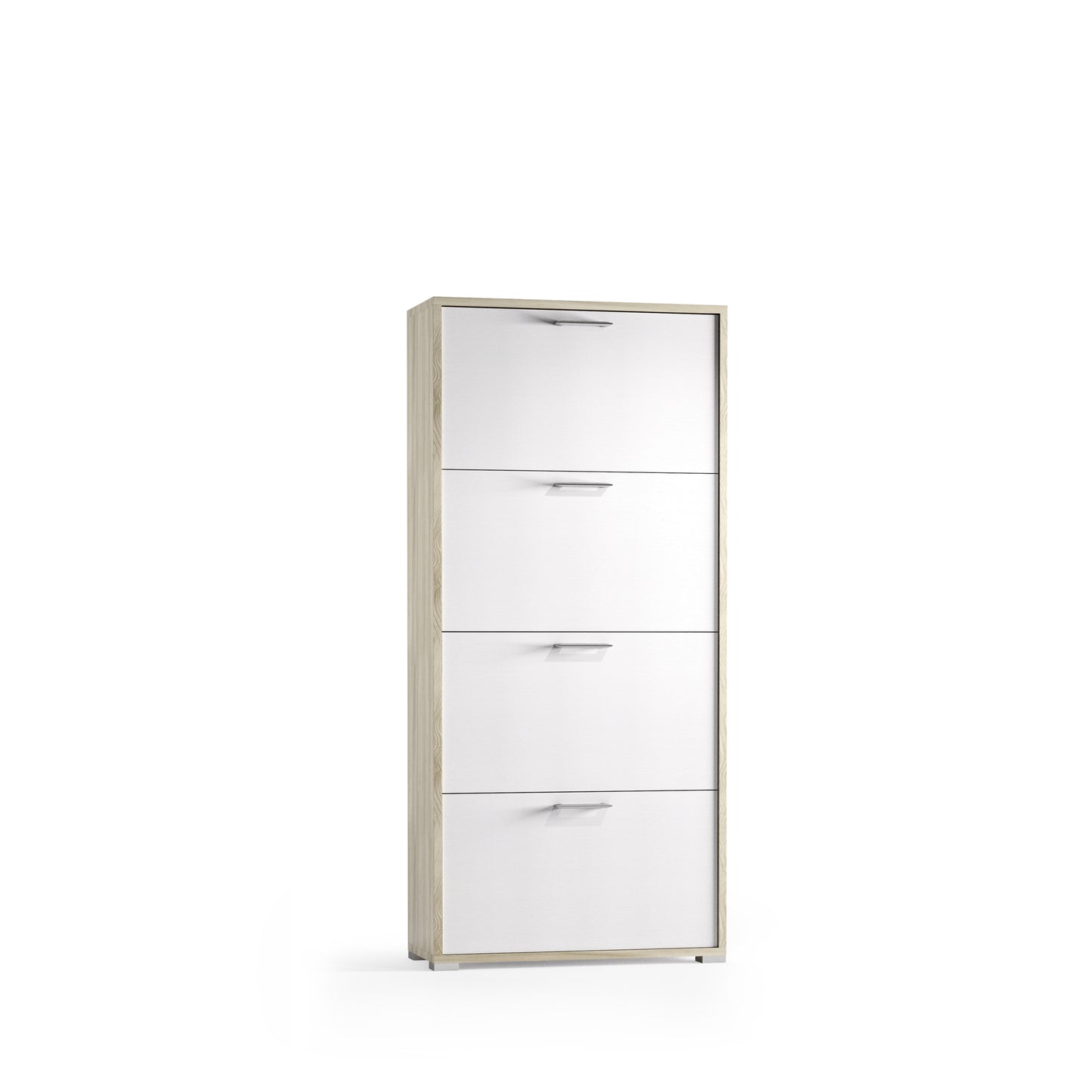 SCARPIERA DOPPIA PROFONDITÀ CON 4 ANTE. FINO A 18 PAIA DI SCARPE.