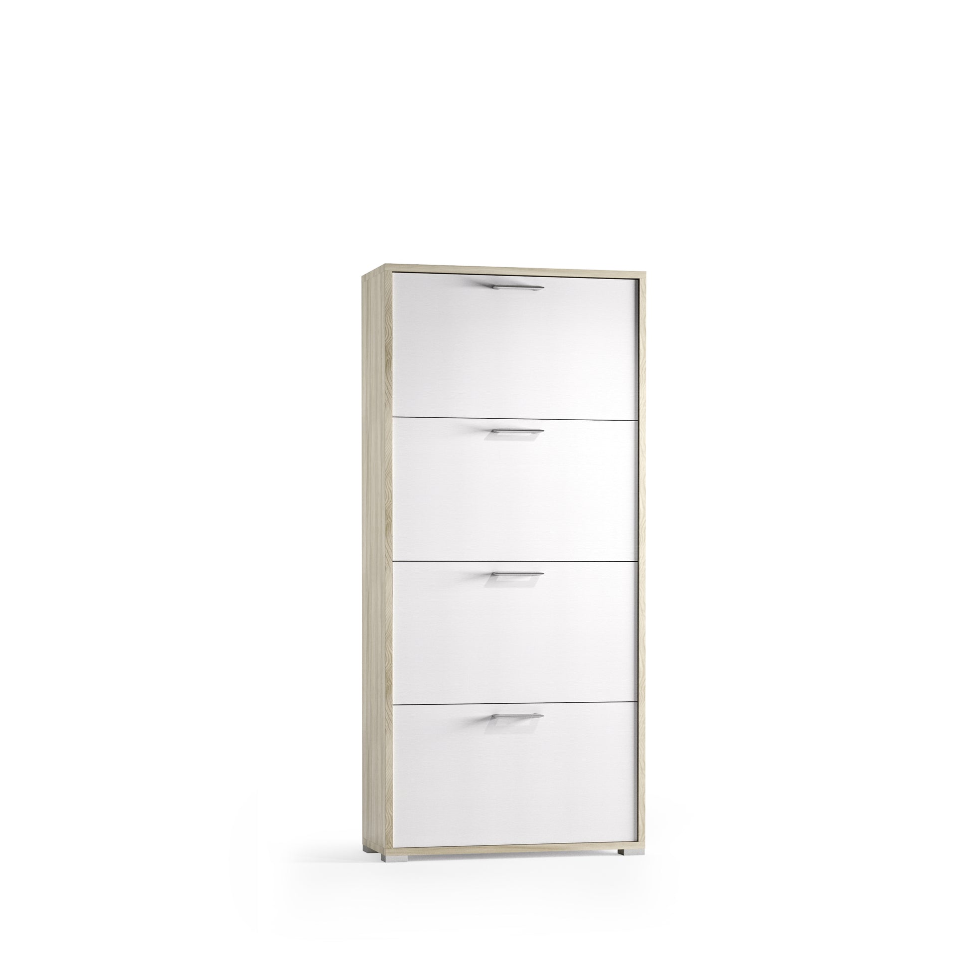 SCARPIERA DOPPIA PROFONDITÀ CON 4 ANTE. FINO A 18 PAIA DI SCARPE.