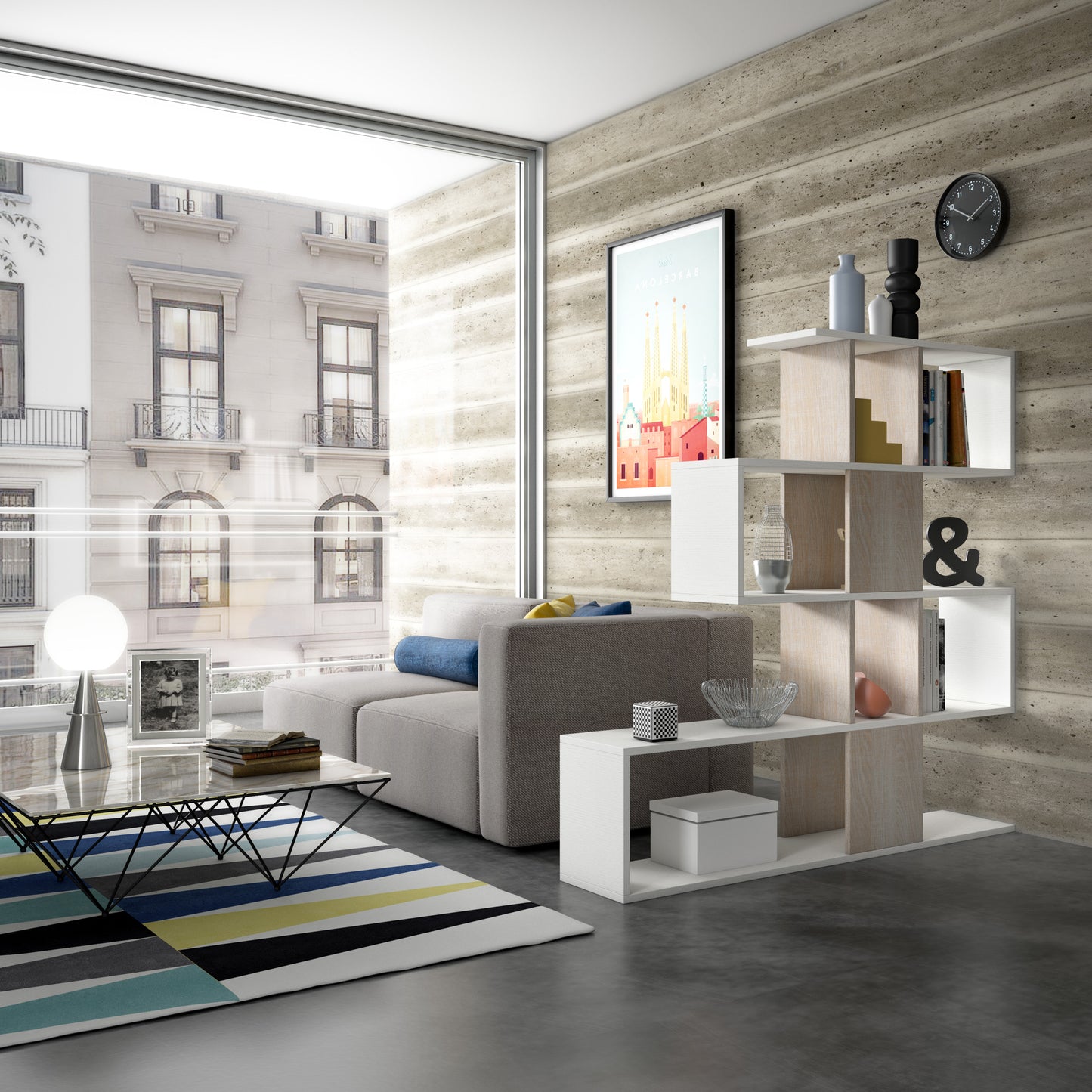 LIBRERIA MODERNA 5 RIPIANI